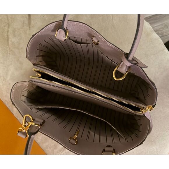 Louis Vuitton Montaigne Handbag Monogram Empreinte Leather MM - Picture 11 of 17